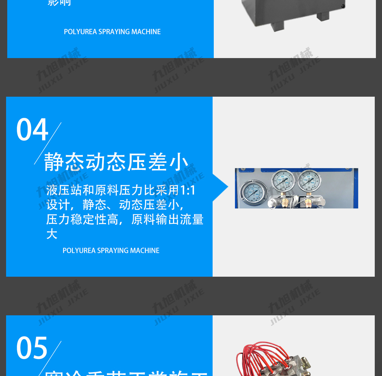 聚脲喷涂机JX-H5600(图5) 聚脲喷涂机